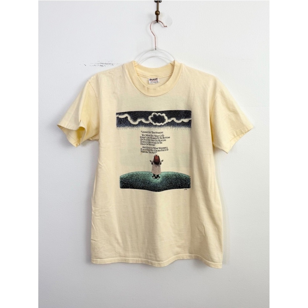 Vintage 80s Killington Vermont Ski Resort Graphic T Shirt USA Single Stitch L